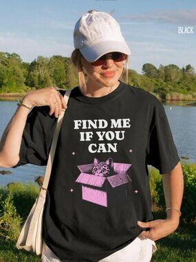 Cute Cat Shirt, Funny Kitten Tee, Cat Graphic Tee, Cat Lover Shirt